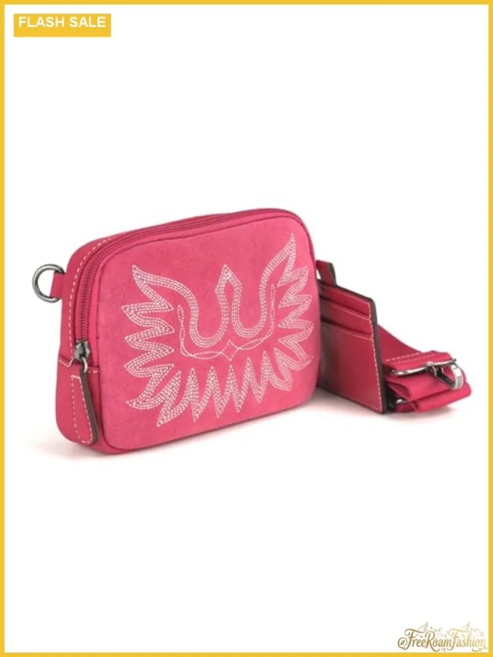 Western Belt Bag Clutch with Card Holder, One Size